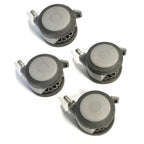 Cutera ExcelV Xeo Laser Set Wheels Rolling Caster Swivel Locking Excel V XL 4 Pc
