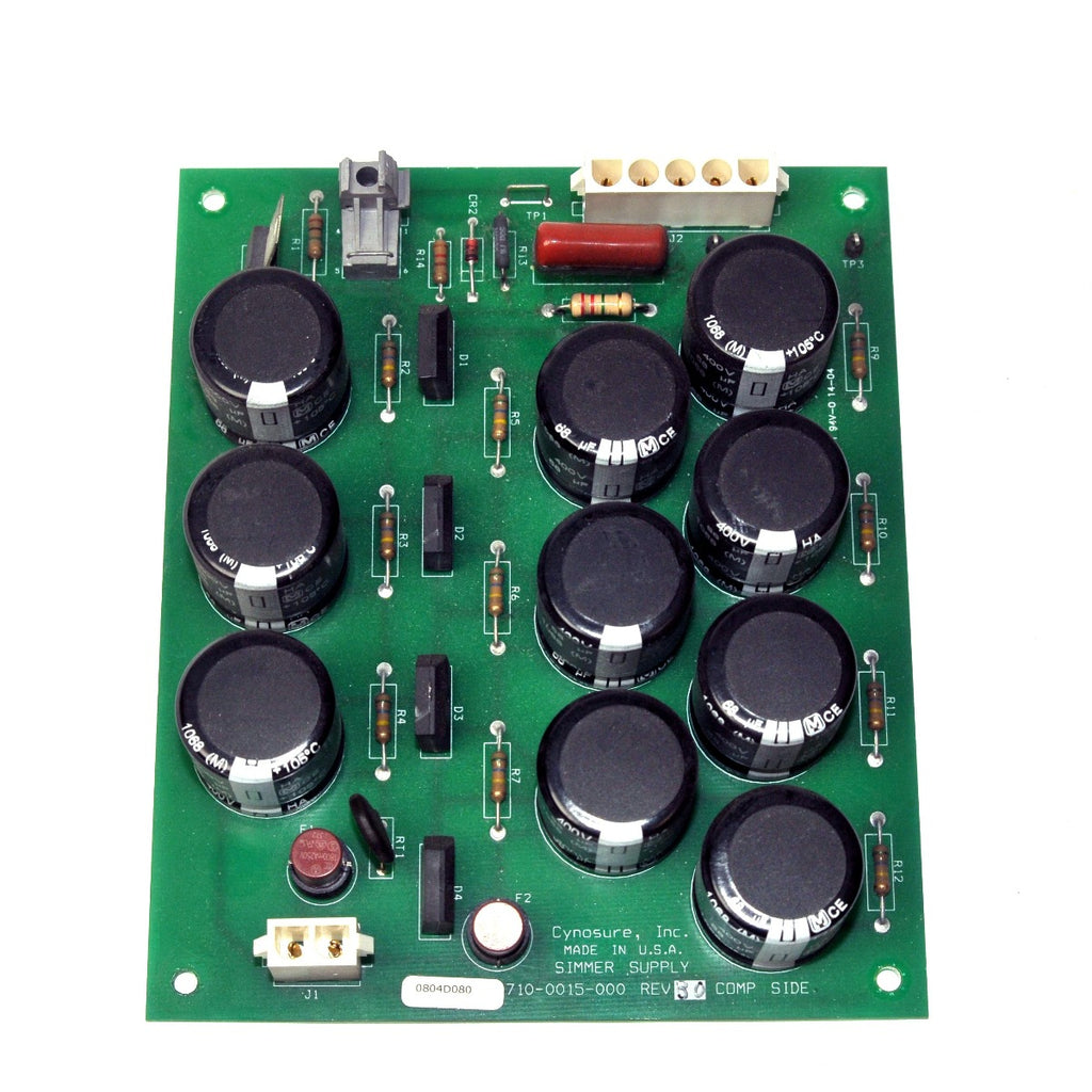 Cynosure Laser Simmer Power Supply Board Affirm Green 710-0015-000 PARTS