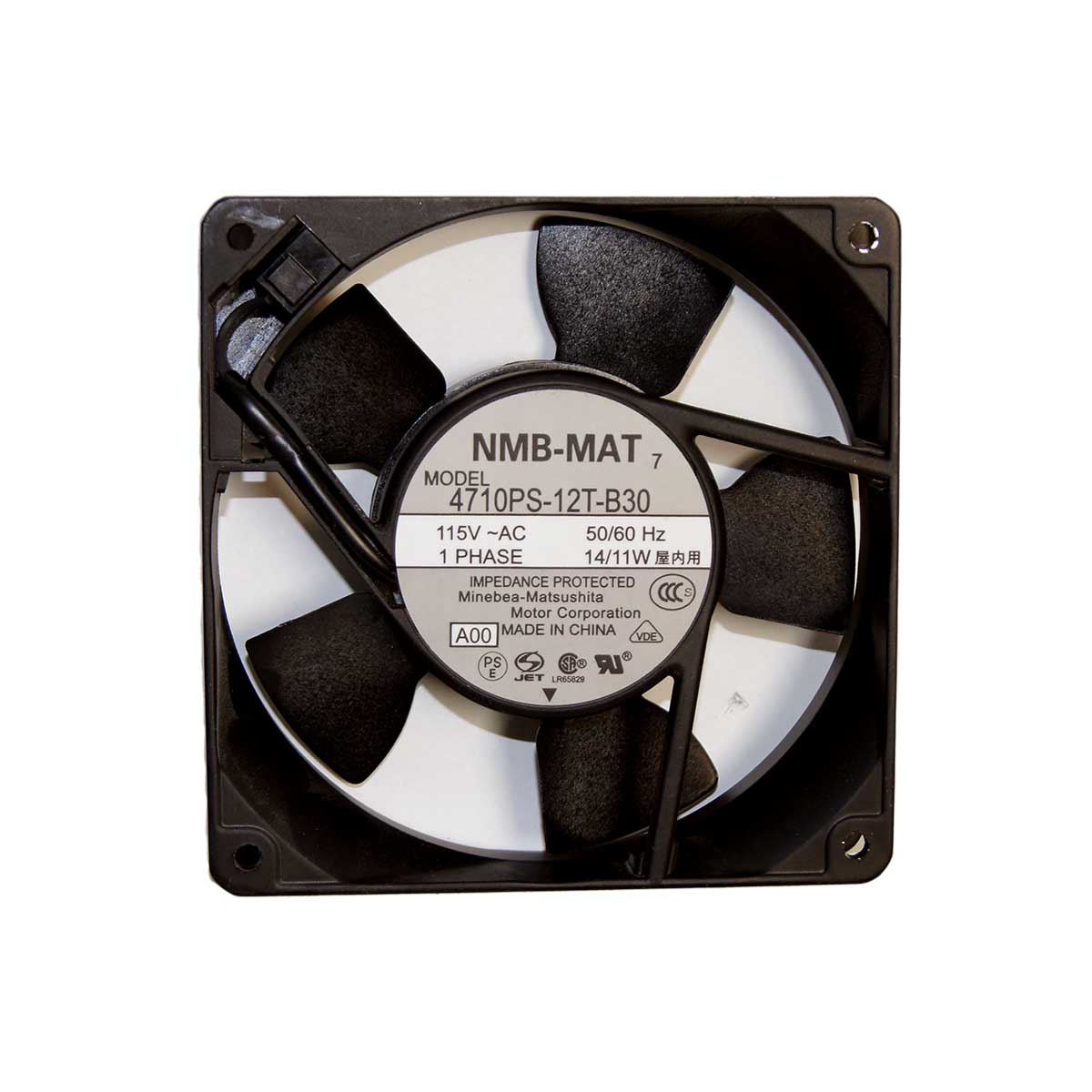 Cynosure Laser Affirm 4.5in Cooling Fan 4710PS-12T-B30 Hard Plastic Part As-Is