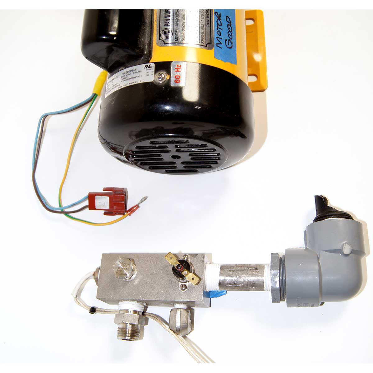Cynosure Laser Water Pump Assembly Pan World NH-200PS-Z 220V Elite Apogee PARTS