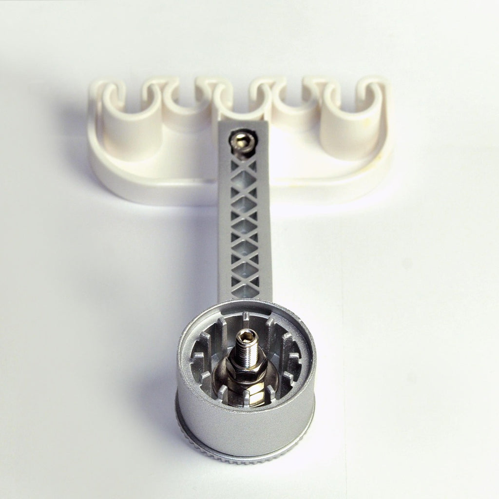 InMode Lumecca Embrace Votiva RF Handpiece Holder Dock 5-Hole Base Mount Cradle