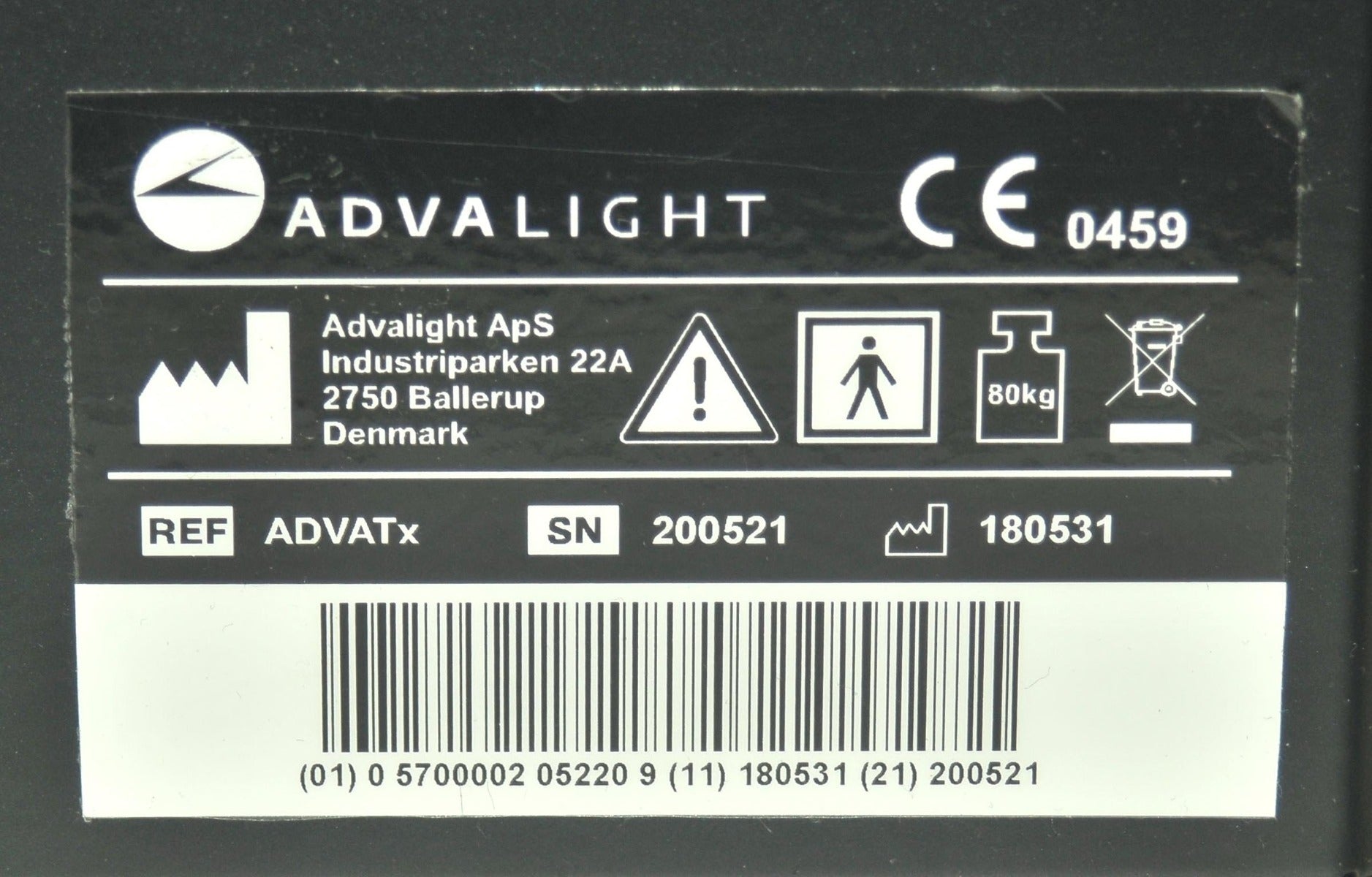 2005 Advalight ApS ADVATx Infrared Skin Rejuvenation Acne Scars Wrinkles Rosacea