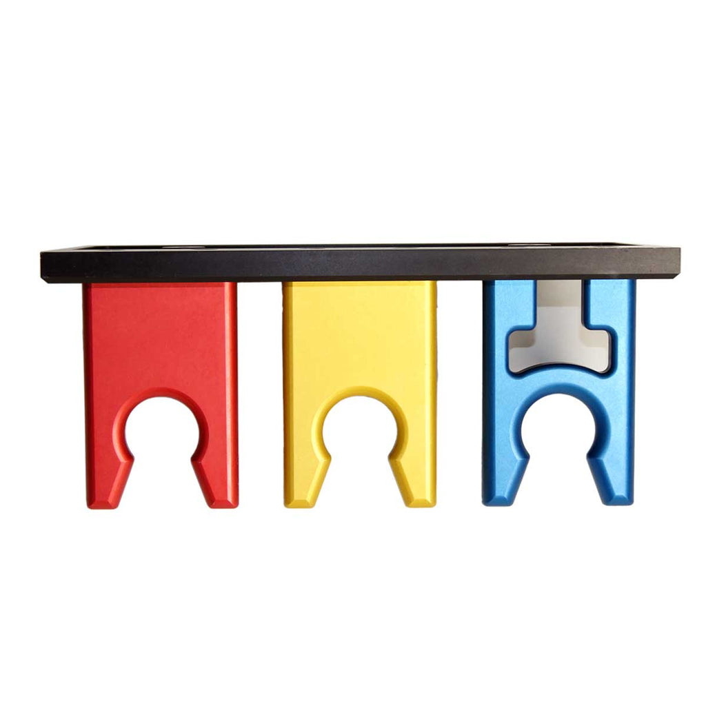 Palomar StarLux Metal Wall Mount Handpiece Holder 3 Hooks Organizer 1320-0065