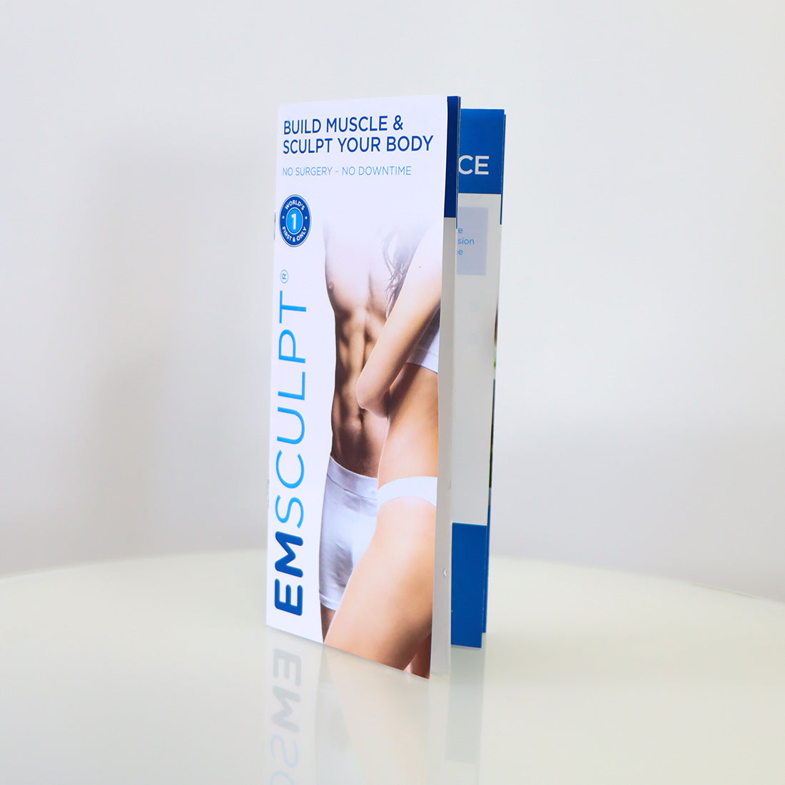 BTL Emsculpt BUILD MUSCLE & SCULPT YOUR BODY Patient Brochures 100 Pack