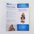 BTL Emsculpt BUILD MUSCLE & SCULPT YOUR BODY Patient Brochures 100 Pack