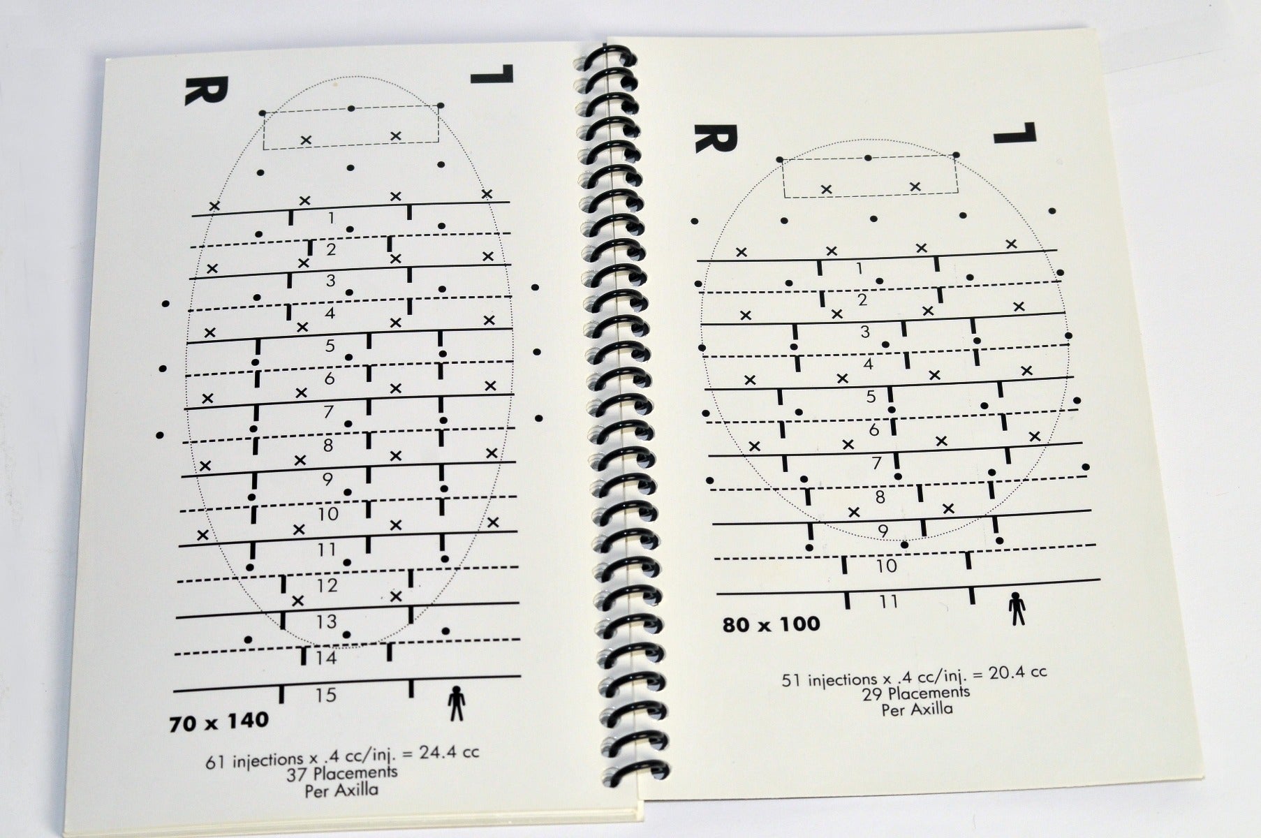 miraDry Miramarlabs MN-4000 MD4000-TS Template Reference Booklet LB0093.E Book