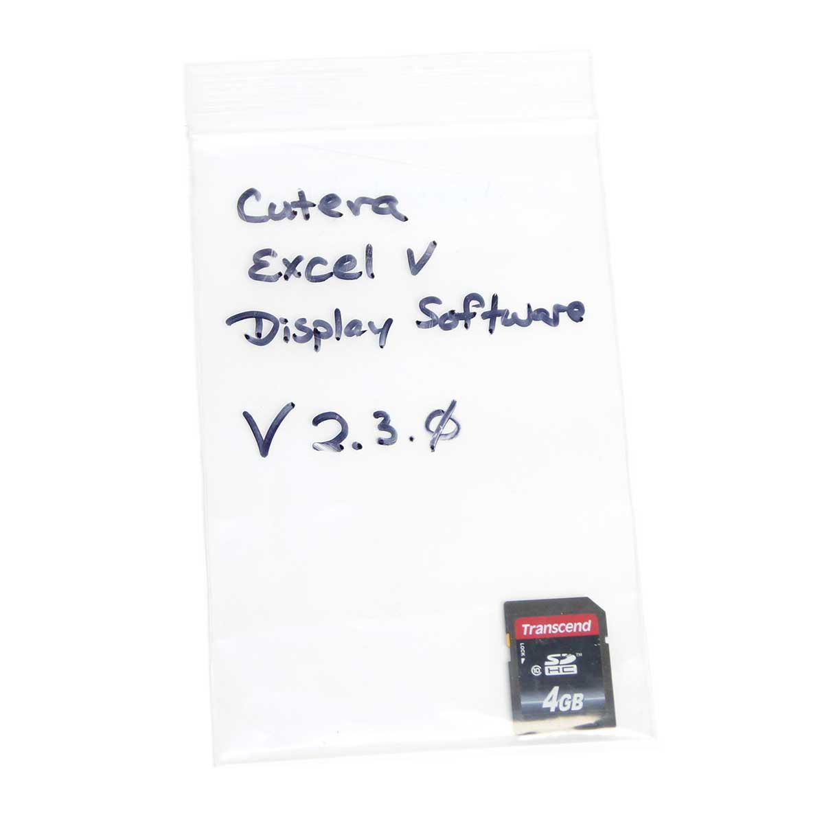 Cutera Excel V Laser LCD Touch Display Software V 2.3.0 SD Card Part As-Is