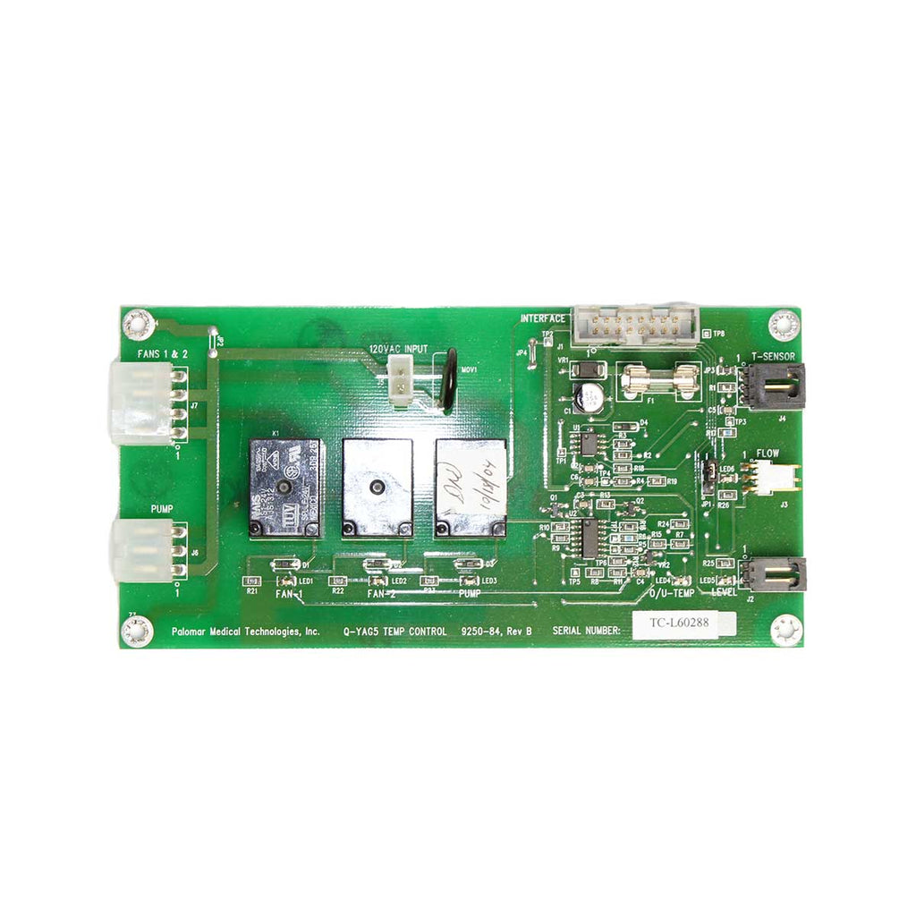 Palomar Q-YAG5 Nd:Yag Temperature Control PCB Green Board 9250-84 QYAG5 As-Is