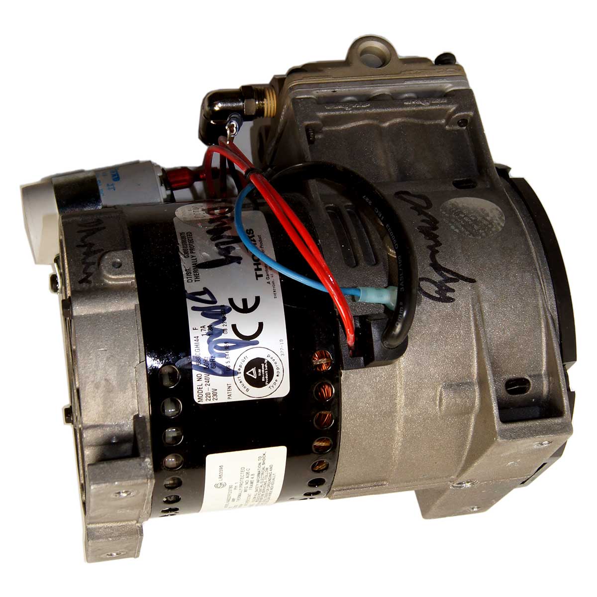 Envy Medical Silkpeel Dermalinfusion Thomas 220V 688CGHI44 Vacuum Pump PART AsIs