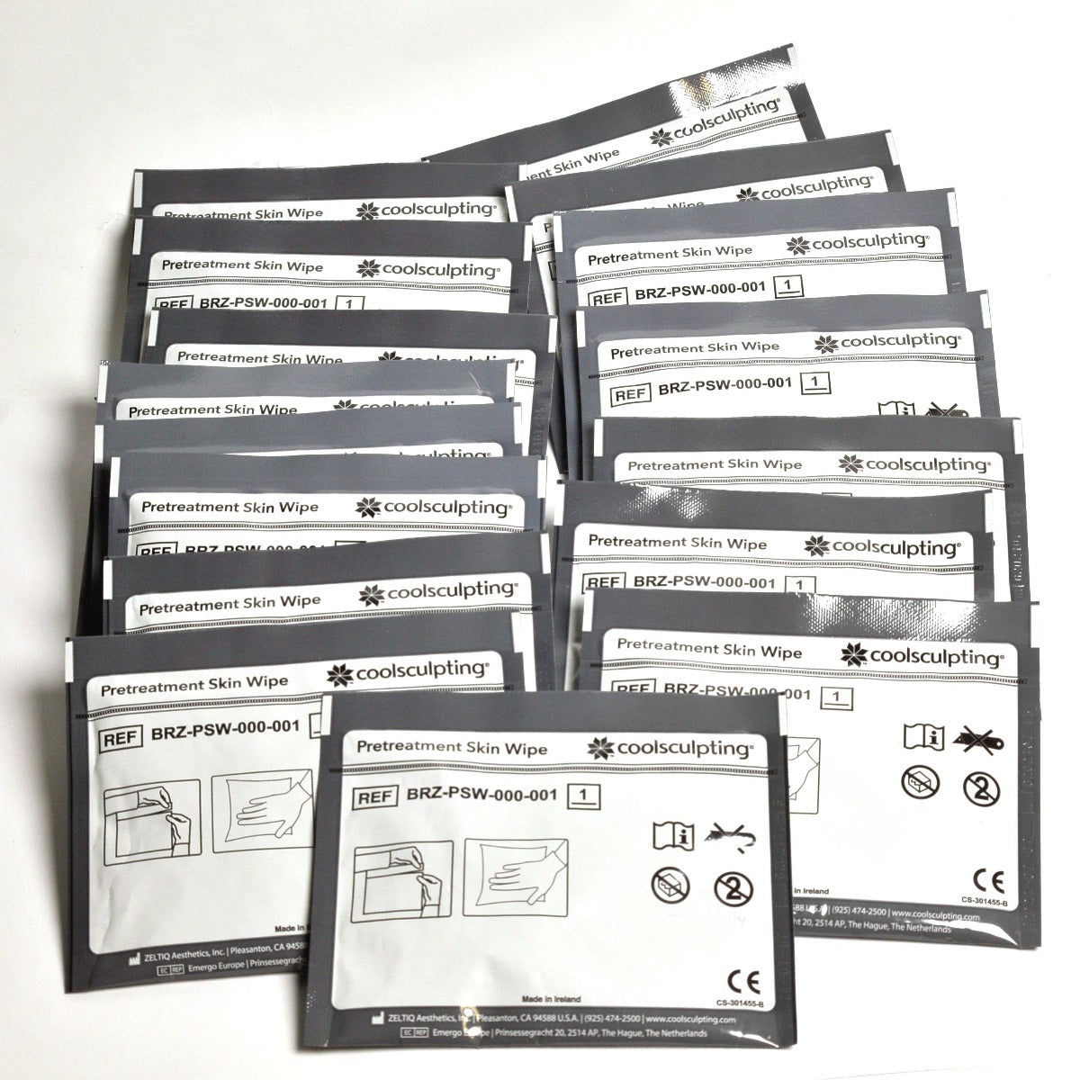 ZELTIQ CoolSculpting Pretreatment Skin Wipe BRZ-PSW-000-001 Treatment x16 Pcs