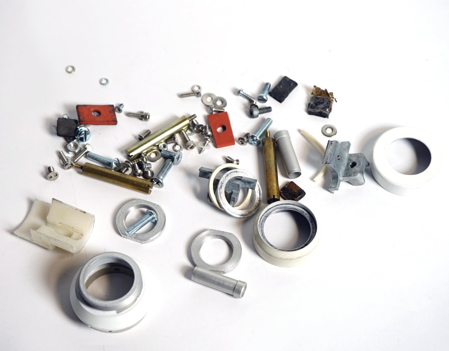 Aerolase LightPod Neo MicroPulse 1064-XT Laser LOT Misc PARTS Rings Nuts Adapter
