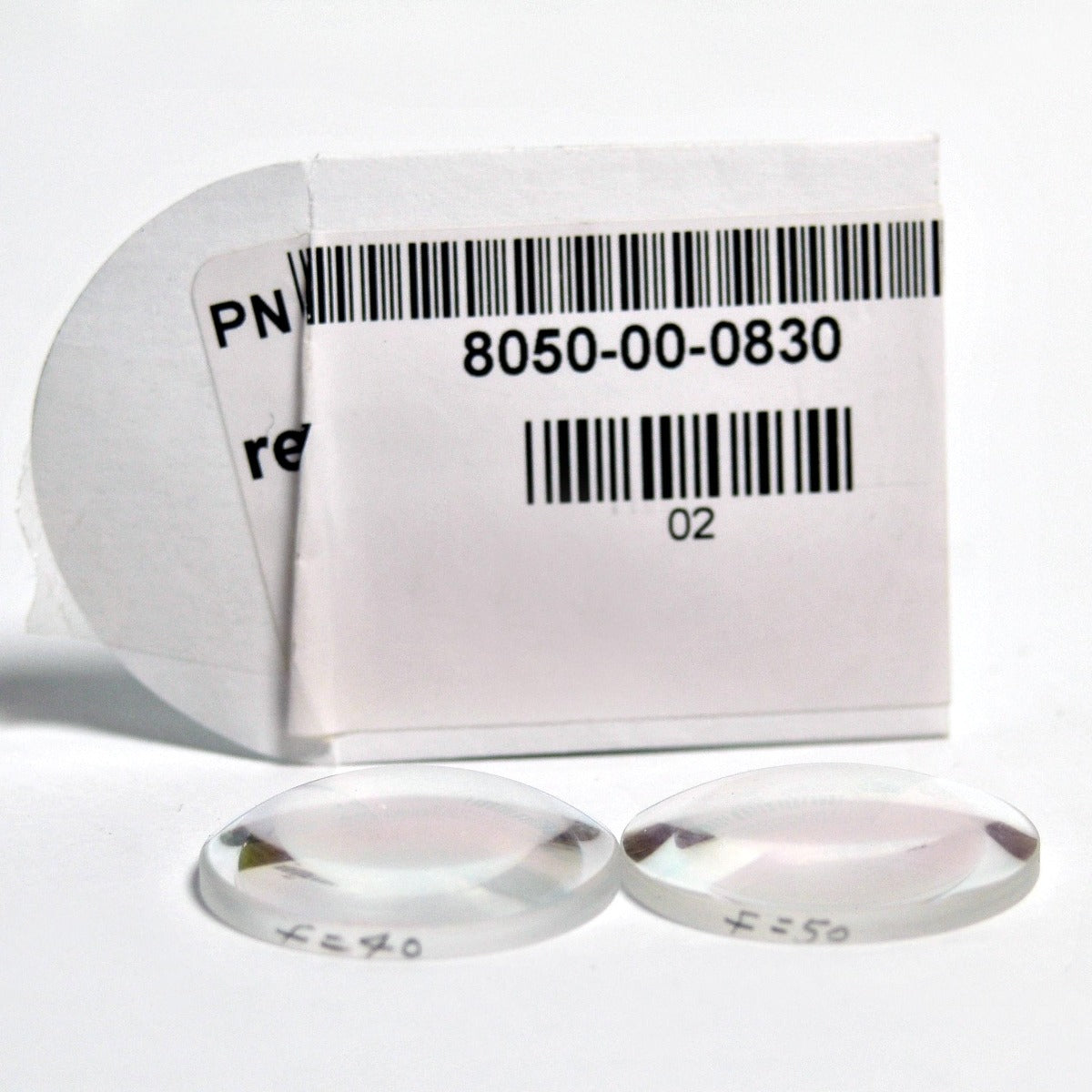 Syneron Candela Laser 1.5 3mm Fiber Focus Lens 8050-00-0830 Pair (x2 Pcs) PARTS