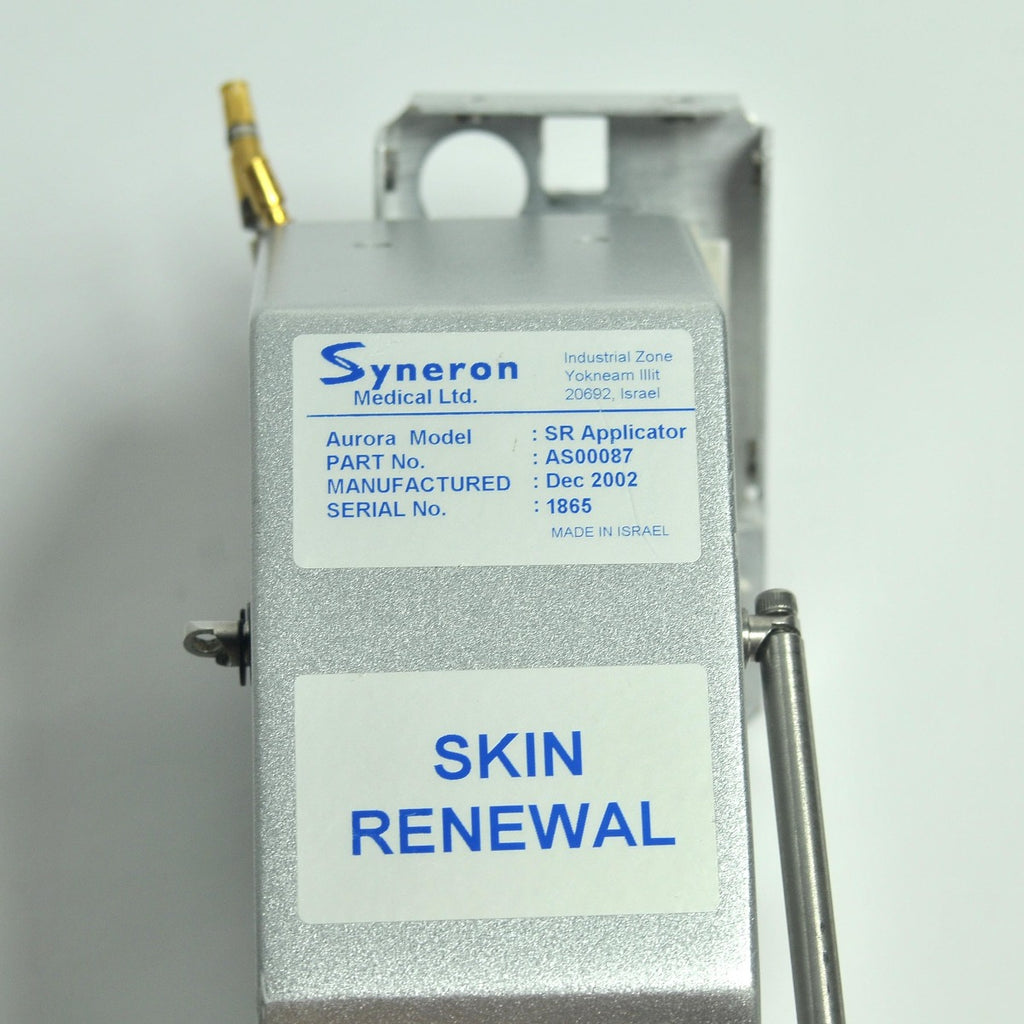 Syneron Candela Aurora Elos SR Applicator Handpiece Skin Renewal AS00087 PARTS