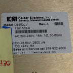 Kaiser Systems LS252LV 220V Power Supply - Direct Short - Sold for Parts As-Is