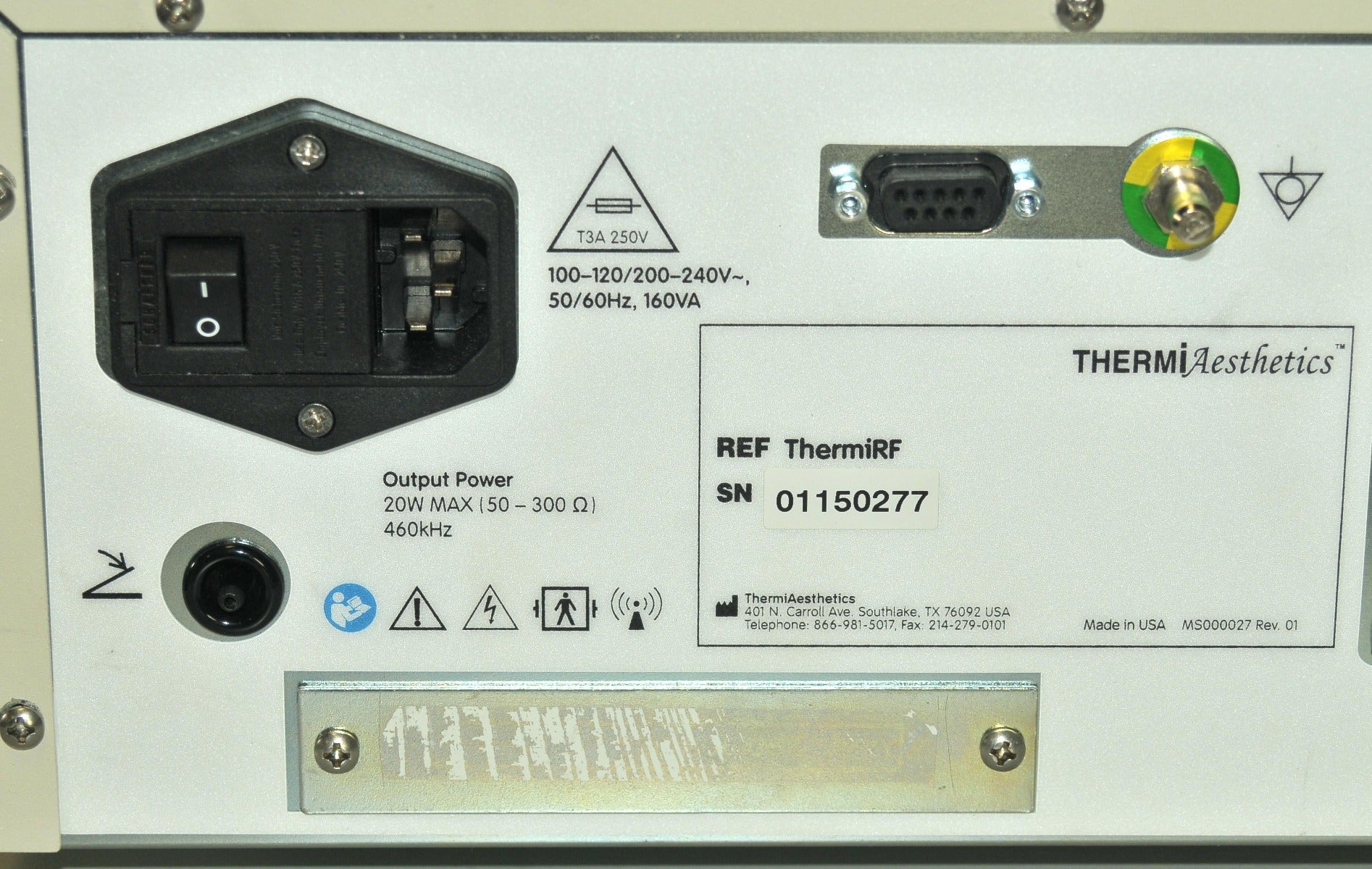 Thermi RF ThermiRF Generator ThermiSmooth ThermiTight ThermiRase RadioFrequency