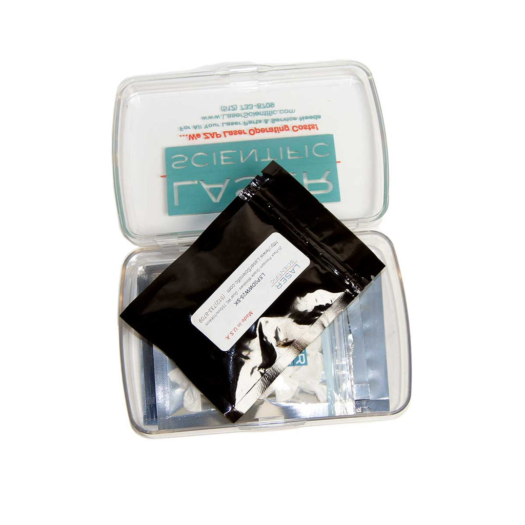 Candela GentleYAG Fused Silica Windows 1064nm Sample Pack LSP0GYW25 LSP0DWW25 +