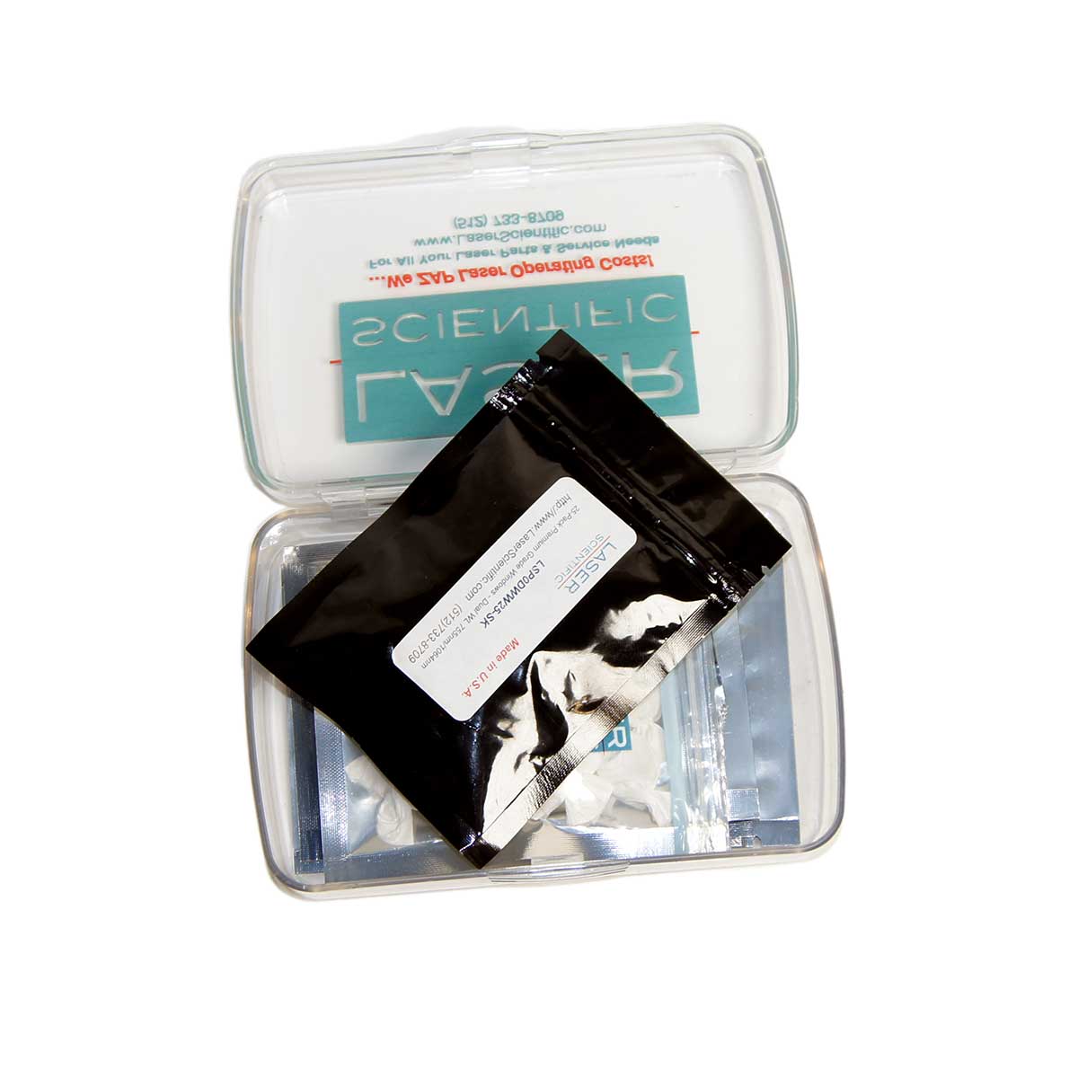 Candela GentleYAG Fused Silica Windows 1064nm Sample Pack LSP0GYW25 LSP0DWW25 +