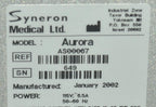 2002 Syneron Aurora ELOS IPL SR Applicator Skin Tightening Rejuvenation AS00067