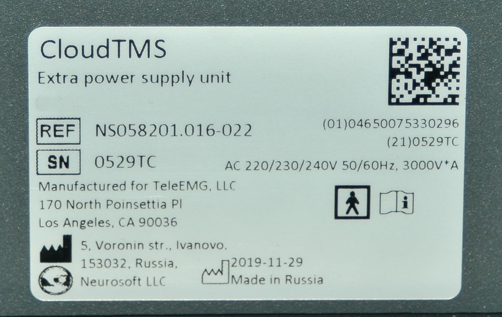 Cloud TMS System Treating Depression Transcranial Magnetic Stimulation CloudTMS