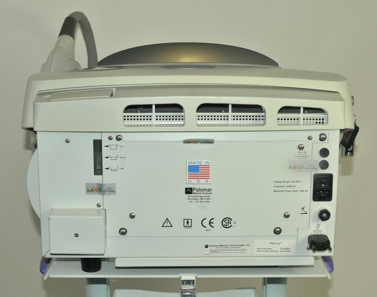 Palomar StarLux 300 IPL Laser LuxG Photofacials for Pigmented Vascular Lesions