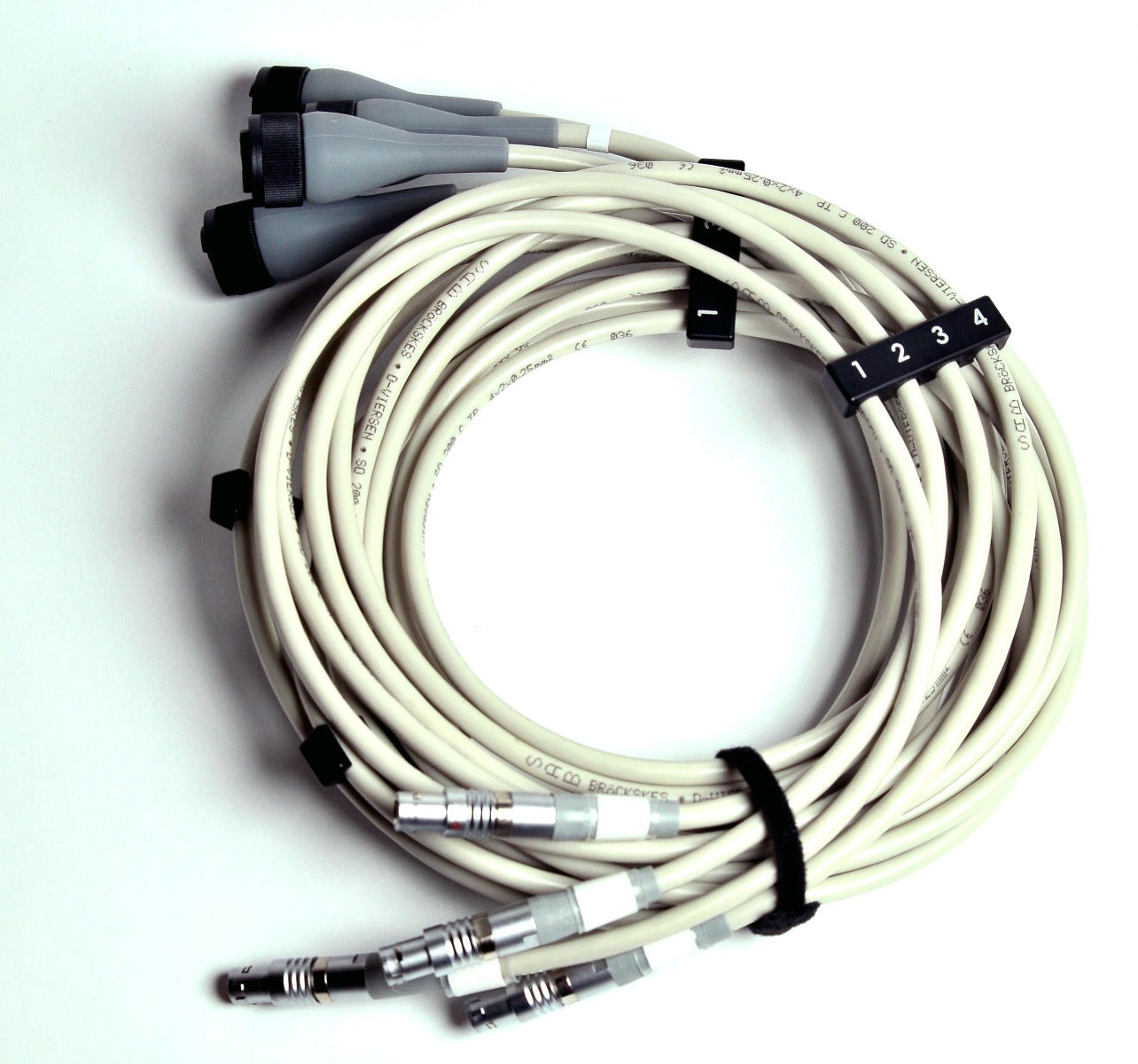 InMode Evolve 1-4 Communication Cable Data Cord 4x2x.25mm2 Electrical Set of 4