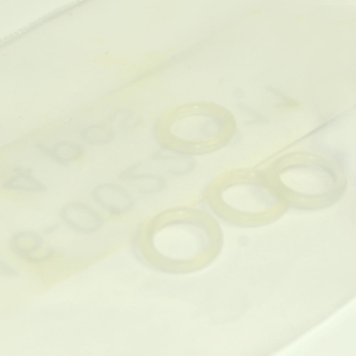 Aesthetic Laser Silicone O-Ring Trans 5/16" x 7/16" 316-0022-011 New (Set of 4)
