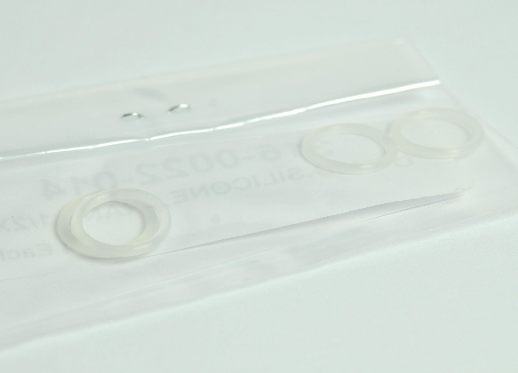 Aesthetic Laser Silicone O-Ring Trans 1/2" x 5/8" 316-0022-014 New Set of 4 Pcs