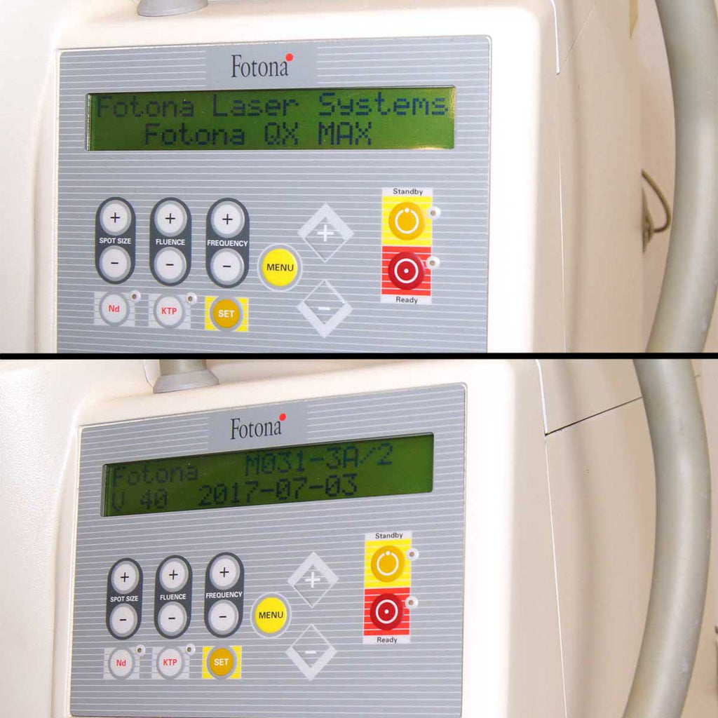 2012 Fotona QX Max Q-Switch Nd:YAG Tattoo Removal Pigmented Lesions Laser System