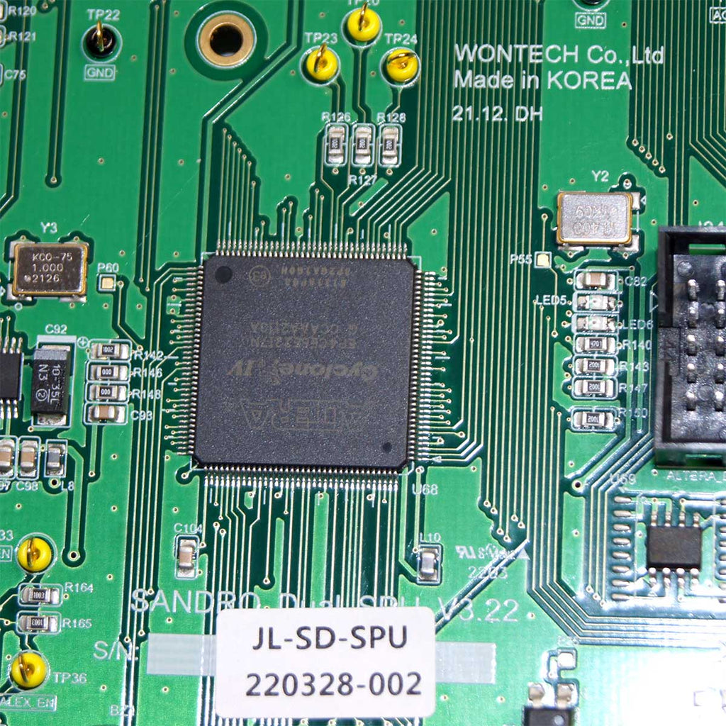 Wontech Sandro Dual Laser SPU Green Board PCB JL-SD-SPU / 220328-002 Part As-Is