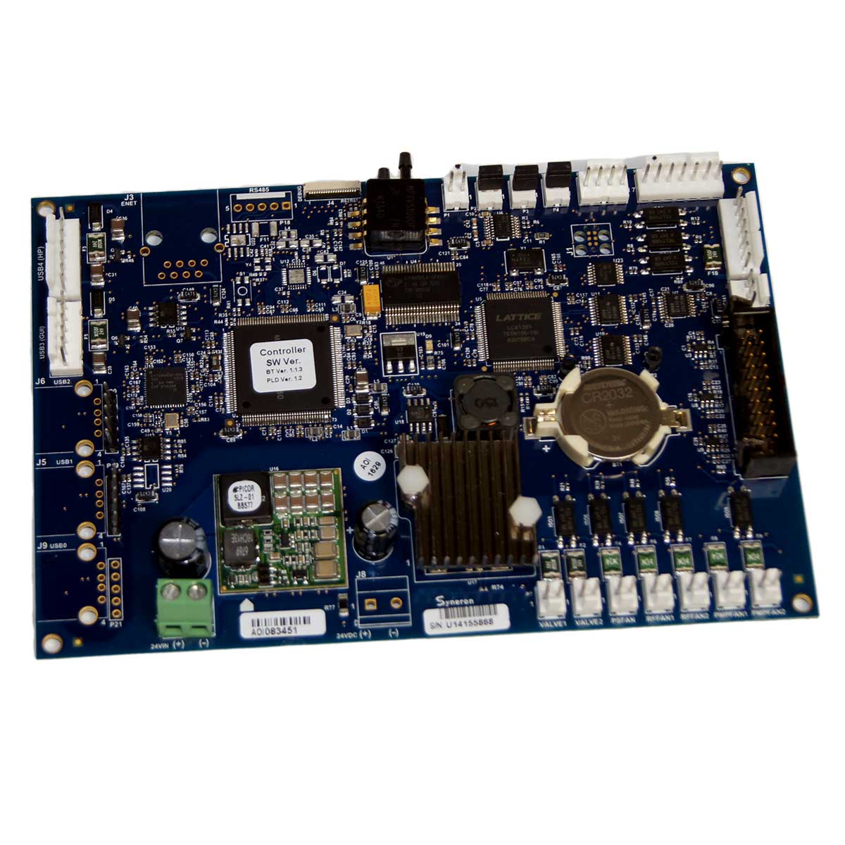 Syneron VelaShape III 3 Control Board AS83191 Printed Circuit PCB Part As-Is BAD