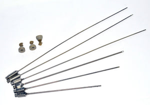 Luer-Lok Cannula Spatula Blunt Nose Tip Mixed Lot 6 Pcs Cannulae Byron More Set