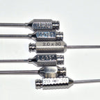 Luer-Lok Cannula Spatula Blunt Nose Tip Mixed Lot 6 Pcs Cannulae Byron More Set