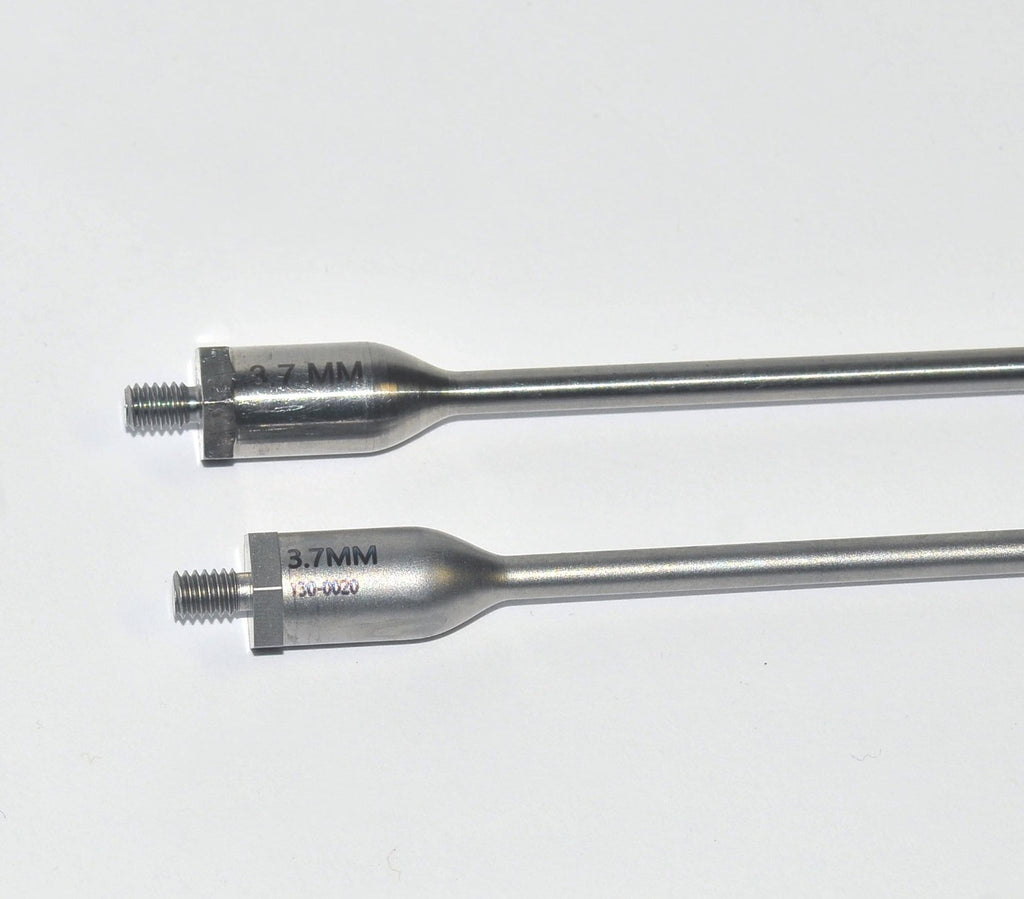 Sound Surgical Vaser Smooth Blunt Nose Cannula Grooved Probe 1001M5 3.7mm x2 Pcs