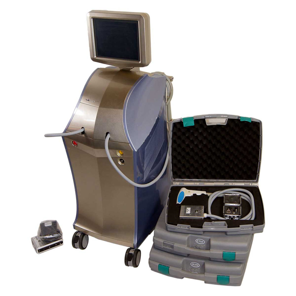 2012 Alma Accent V Shape System Body Contouring Acne Scar Wrinkle RF Pixel Uni