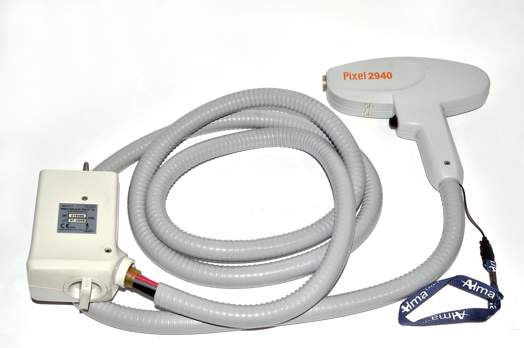 2008 Alma Harmony Pixel 2940 HXL Er YAG Erbium Skin Fractional Laser Handpiece