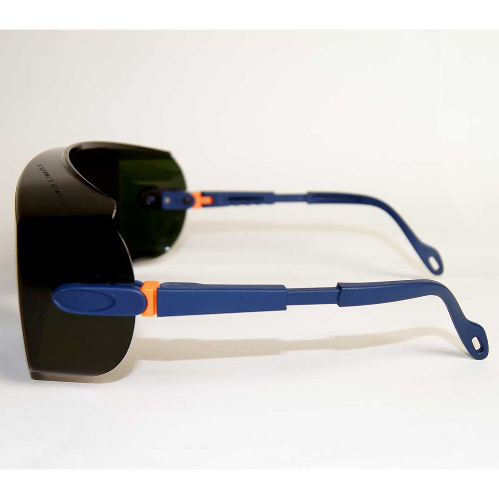 Kentek PPE Safety IPL Glasses OTG KWL-IPLMAX Universal Fit - Dark Green