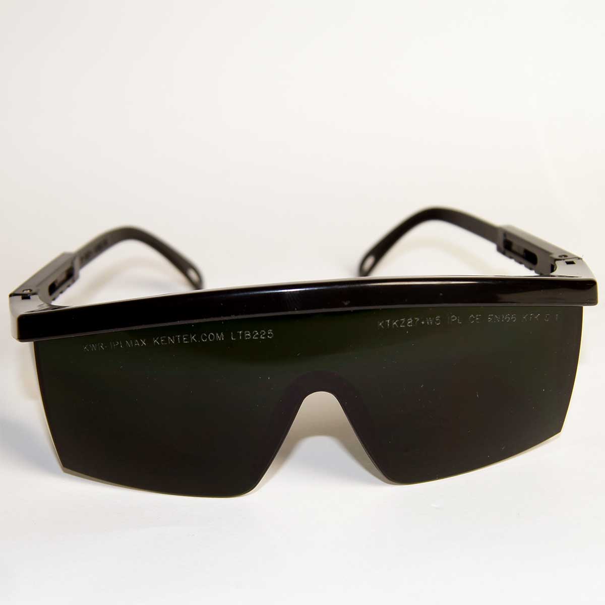 Kentek PPE IPL Safety Glasses KWR-IPLMAX Universal Fit & OTG - Dark Green