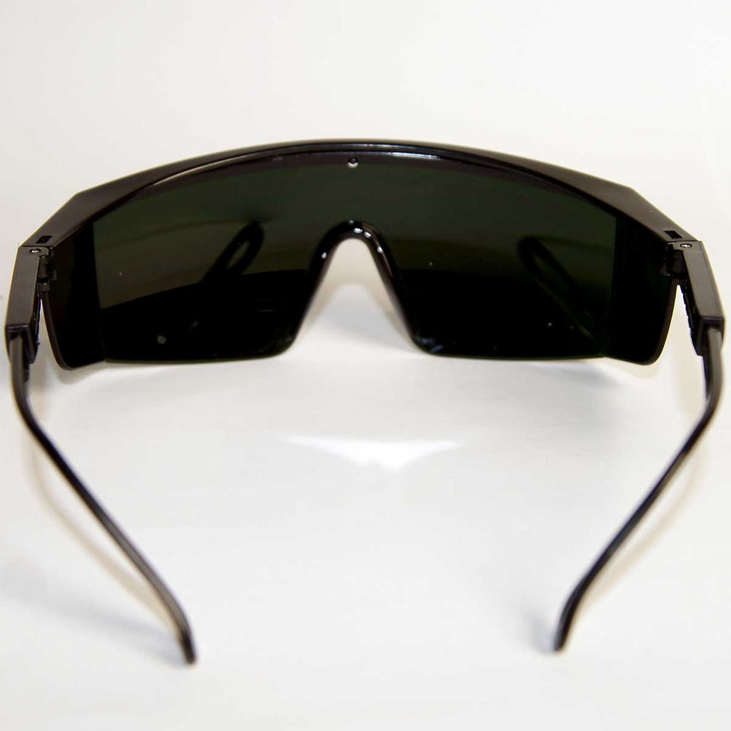 Kentek PPE IPL Safety Glasses KWR-IPLMAX Universal Fit & OTG - Dark Green