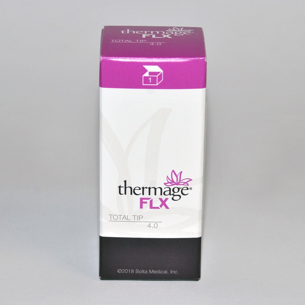 Solta Thermage FLX Applicator Total Tip 4.0 REF TT4.00F6-900 Pkg Date: 1/17/2022