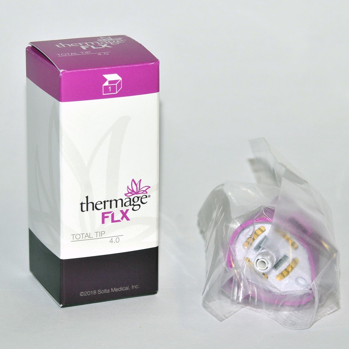 Solta Thermage FLX Applicator Total Tip 4.0 REF TT4.00F6-900 Pkg Date: 11/23/21