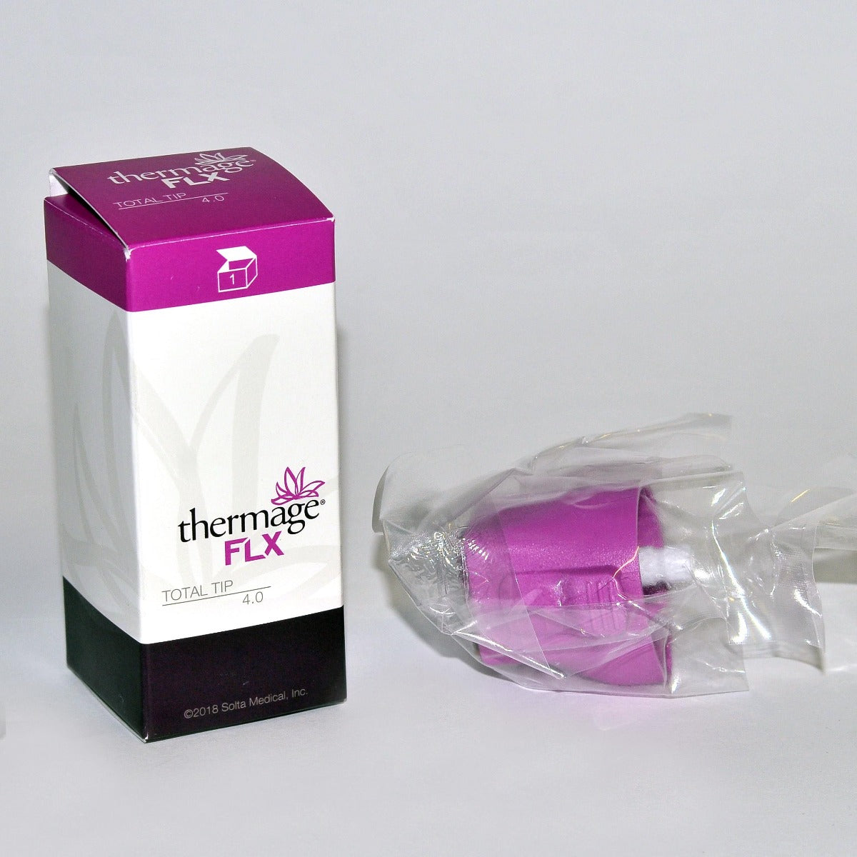 Solta Thermage FLX Applicator Total Tip 4.0 REF TT4.00F6-900 Pkg Date: 12/10/21