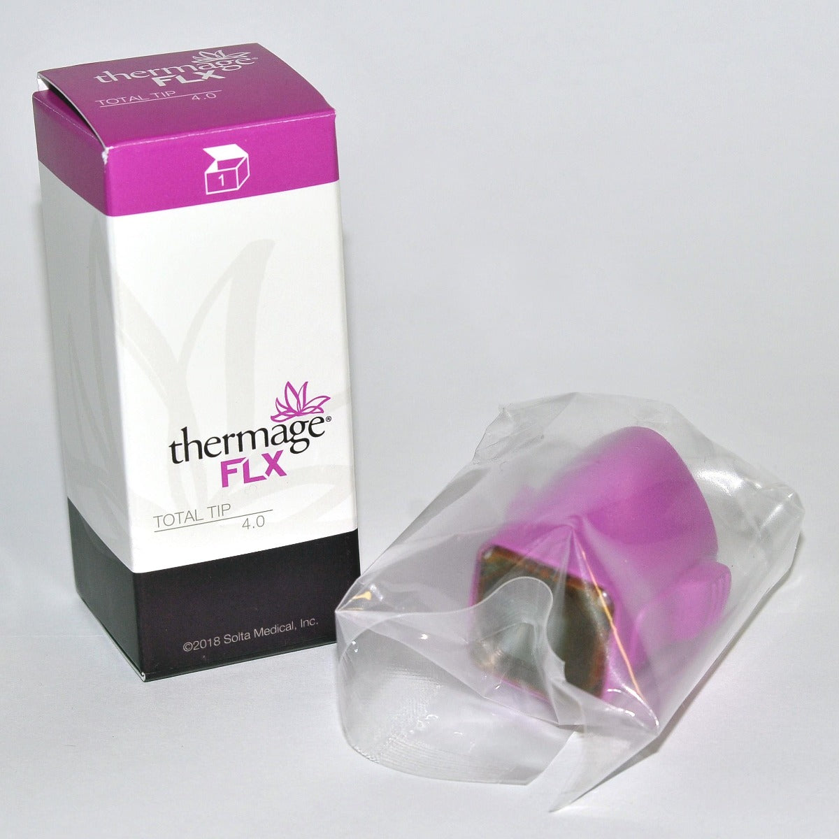 Solta Thermage FLX Applicator Total Tip 4.0 REF TT4.00F6-900 Pkg Date: 2/25/2022
