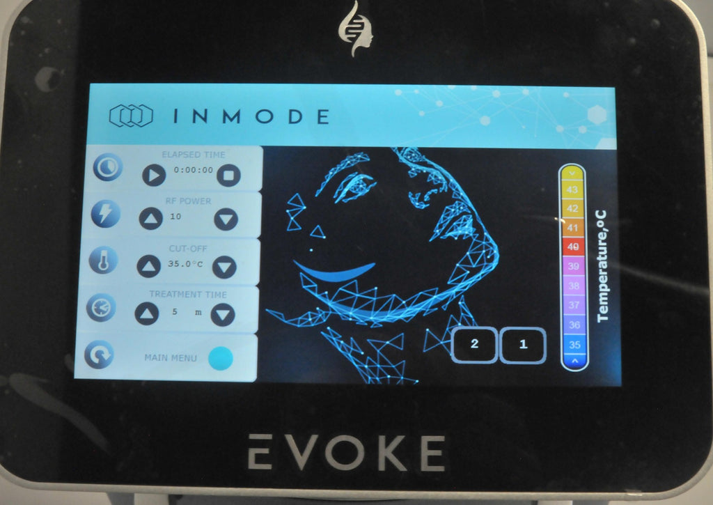 InMode EVOKE BiPolar RadioFrequency Submental Face Cheek Chin Remodeling