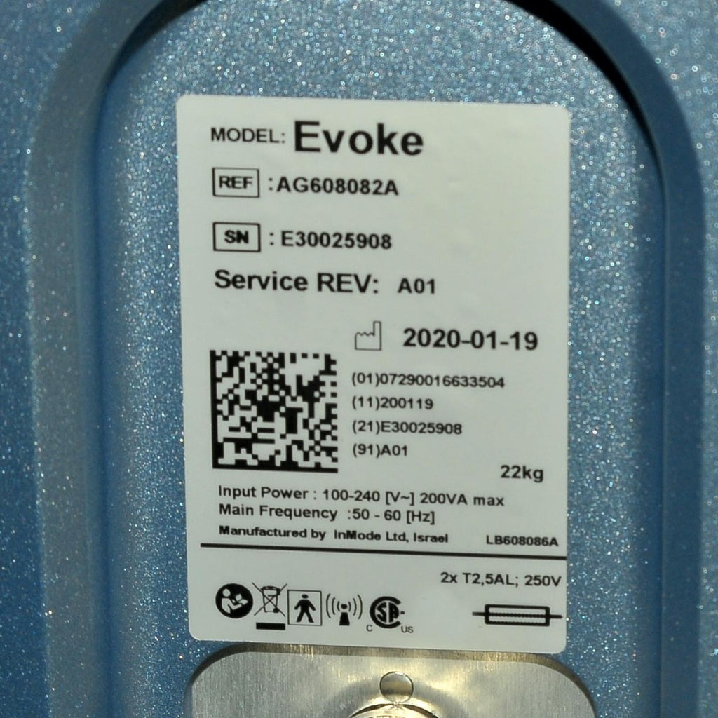 InMode EVOKE BiPolar RadioFrequency Submental Face Cheek Chin Remodeling