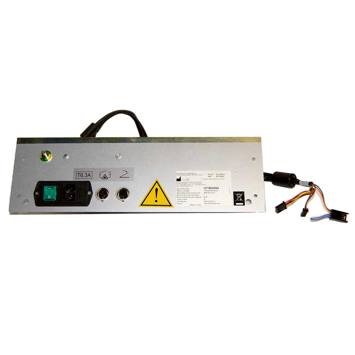 Cynosure SmartSkin Laser Rear Panel Power Port Input and Switch Affirm Dot PARTS