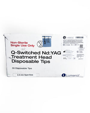 Lumenis M22 Q-Switched Nd YAG Treatment Head 2.5mm Disposable Tips KT3750030 x30