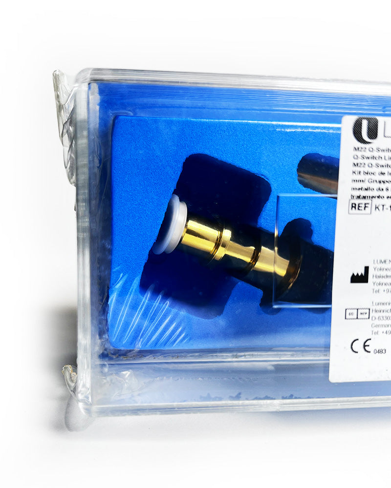 Lumenis M22 Laser Q Switched Nd YAG Lens Assembly 6mm Metal Tip KT-10024830 NEW