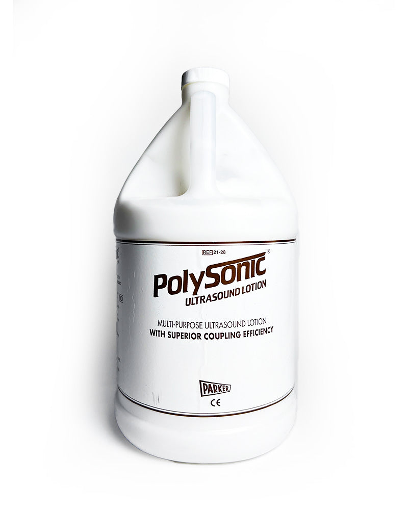 Polysonic Ultrasound Lotion Multi-Purpose Superior Coupling Efficiency 1Gal Opnd