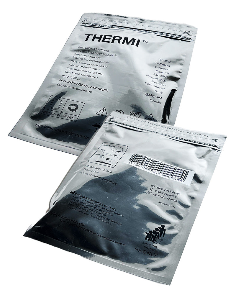 Thermi Aesthetics ThermiRF Dispersive Electrode Grounding Pad 2130ac x4 Pcs