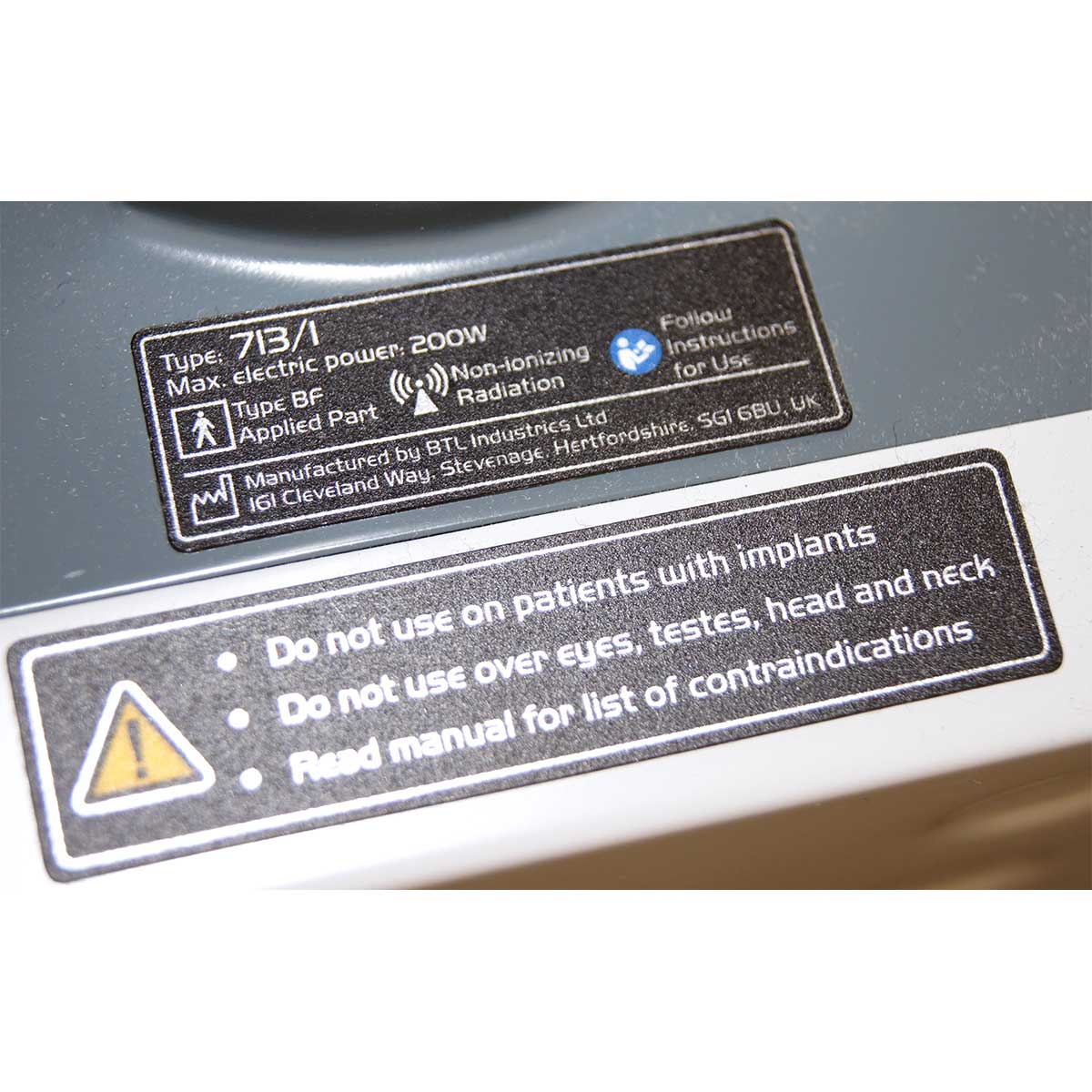 2013 BTL Vanquish ME Large Radio Frequency Contour System Core Fat Removal RF